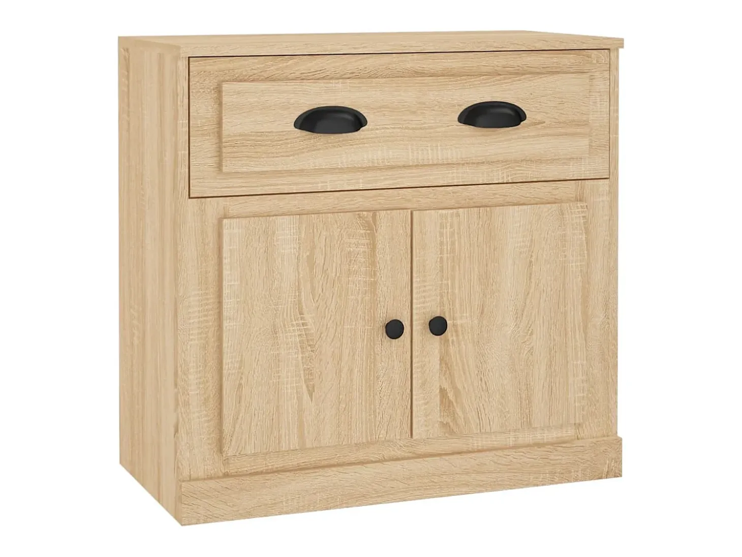 Aparador de madera contrachapada roble Sonoma 70x35,5x67,5 cm