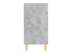 Aparador de madera contrachapada gris hormigón 103,5x35x70 cm ES42485