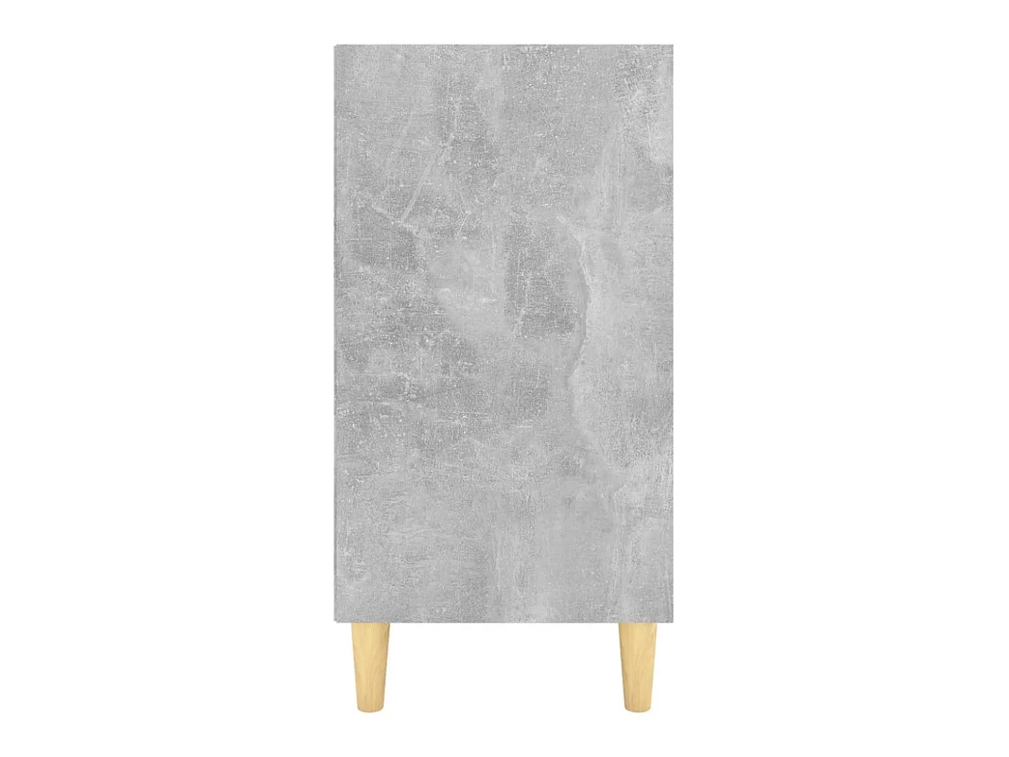 Aparador de madera contrachapada gris hormigón 103,5x35x70 cm ES42485