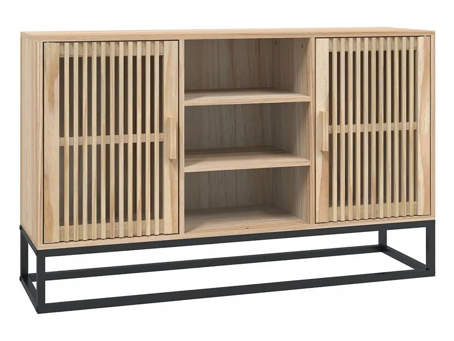 Aparador de madera contrachapada 105x30x65 cm