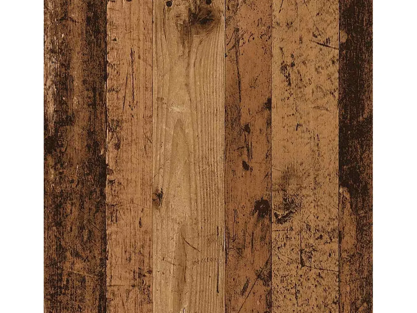 Aparador de madera contrachapada envejecida 60x35x70 cm