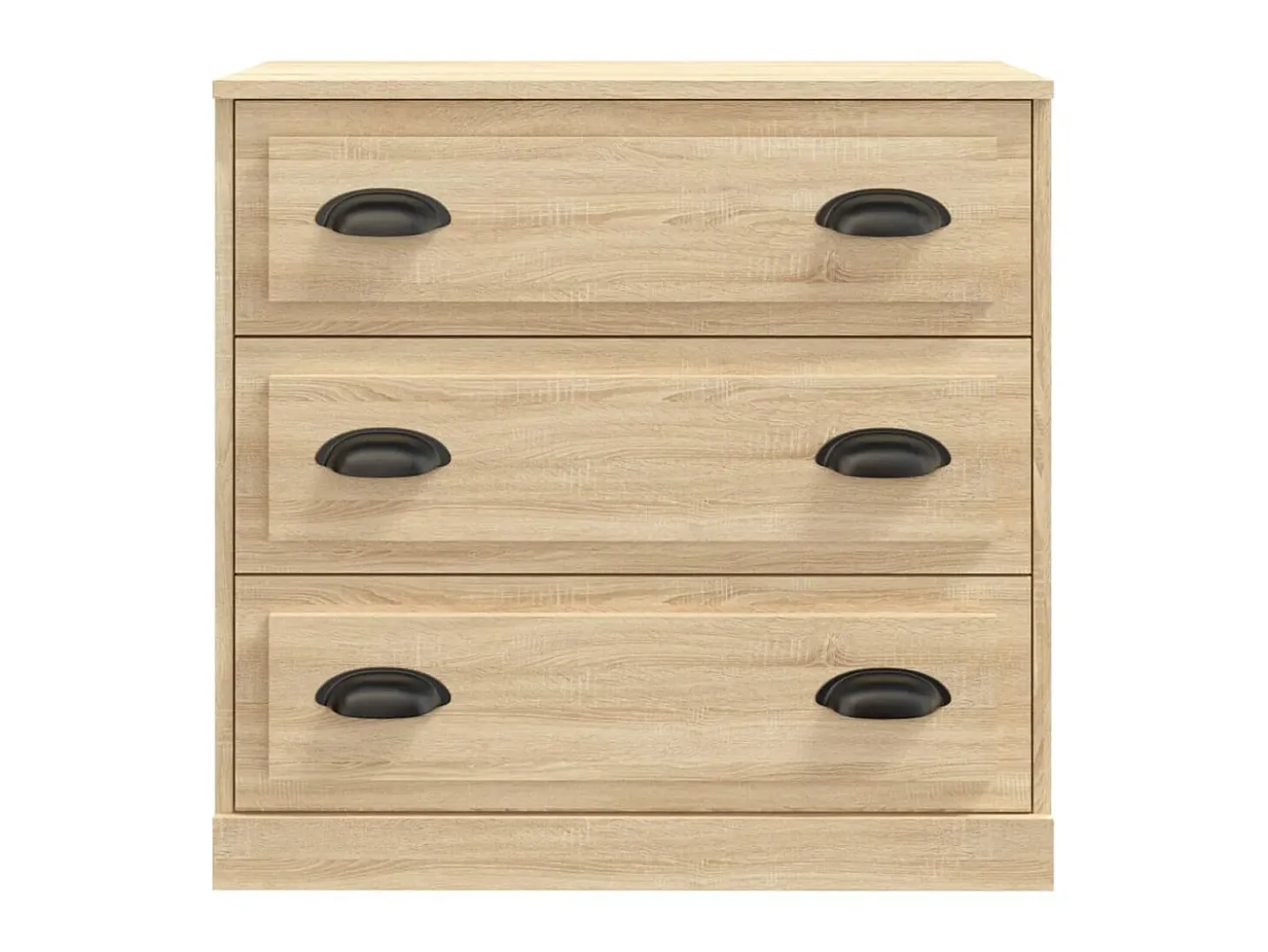 Aparador de madera contrachapada roble Sonoma 70x35,5x67,5 cm ES38929