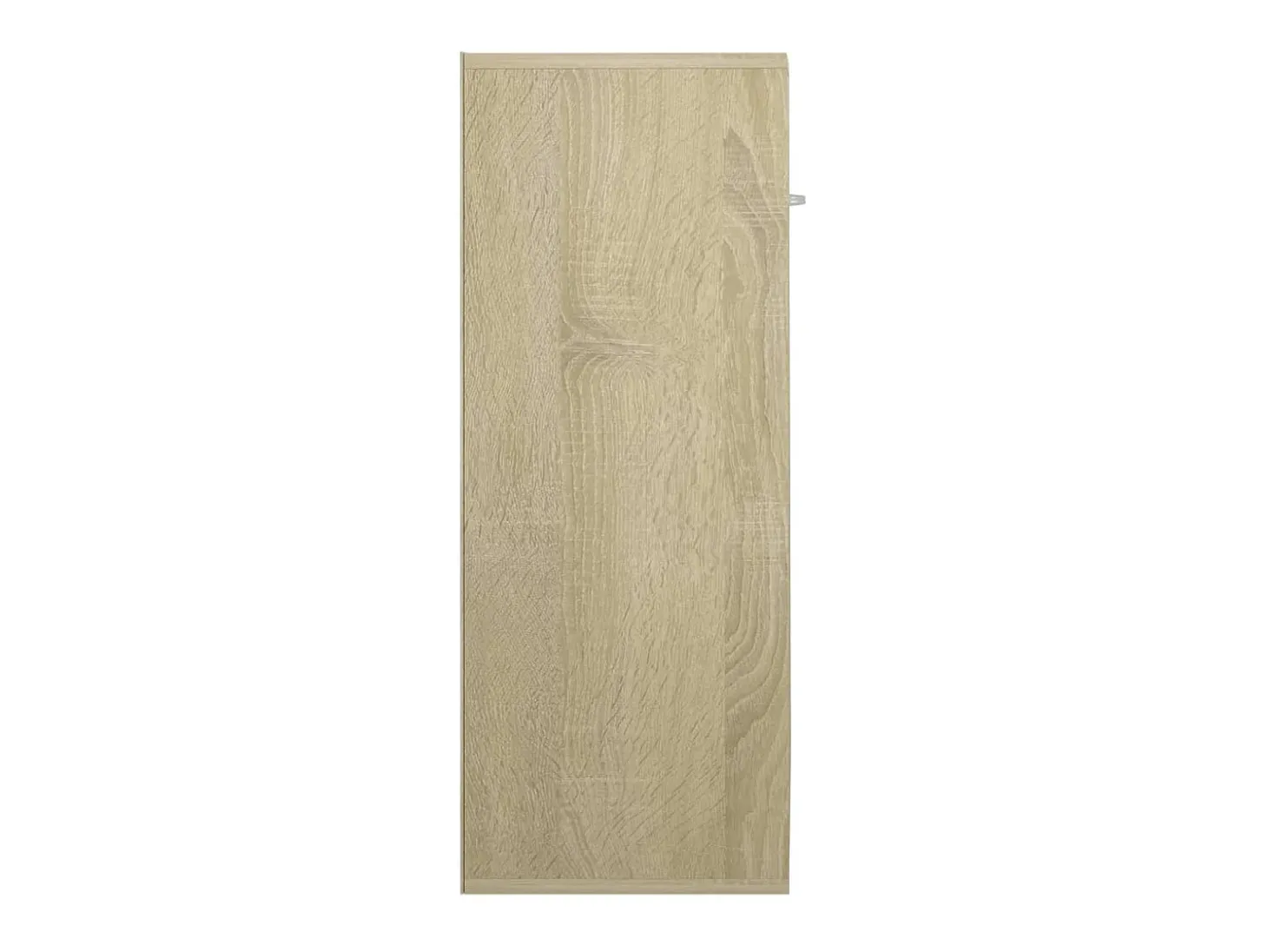 Aparador de madera contrachapada color roble Sonoma 60x30x75 cm