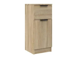 Aparador de madera contrachapada roble Sonoma 30x30x70 cm ES21904