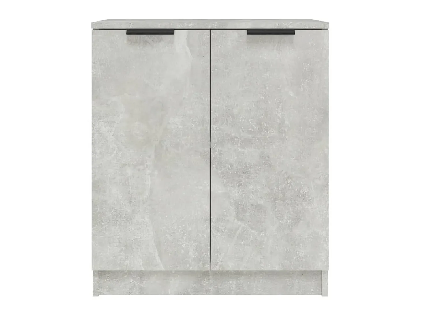 Aparador de madera contrachapada gris hormigón 60x30x70 cm ES60776