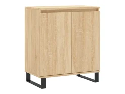 Aparador de madera contrachapada roble Sonoma 60x35x70 cm