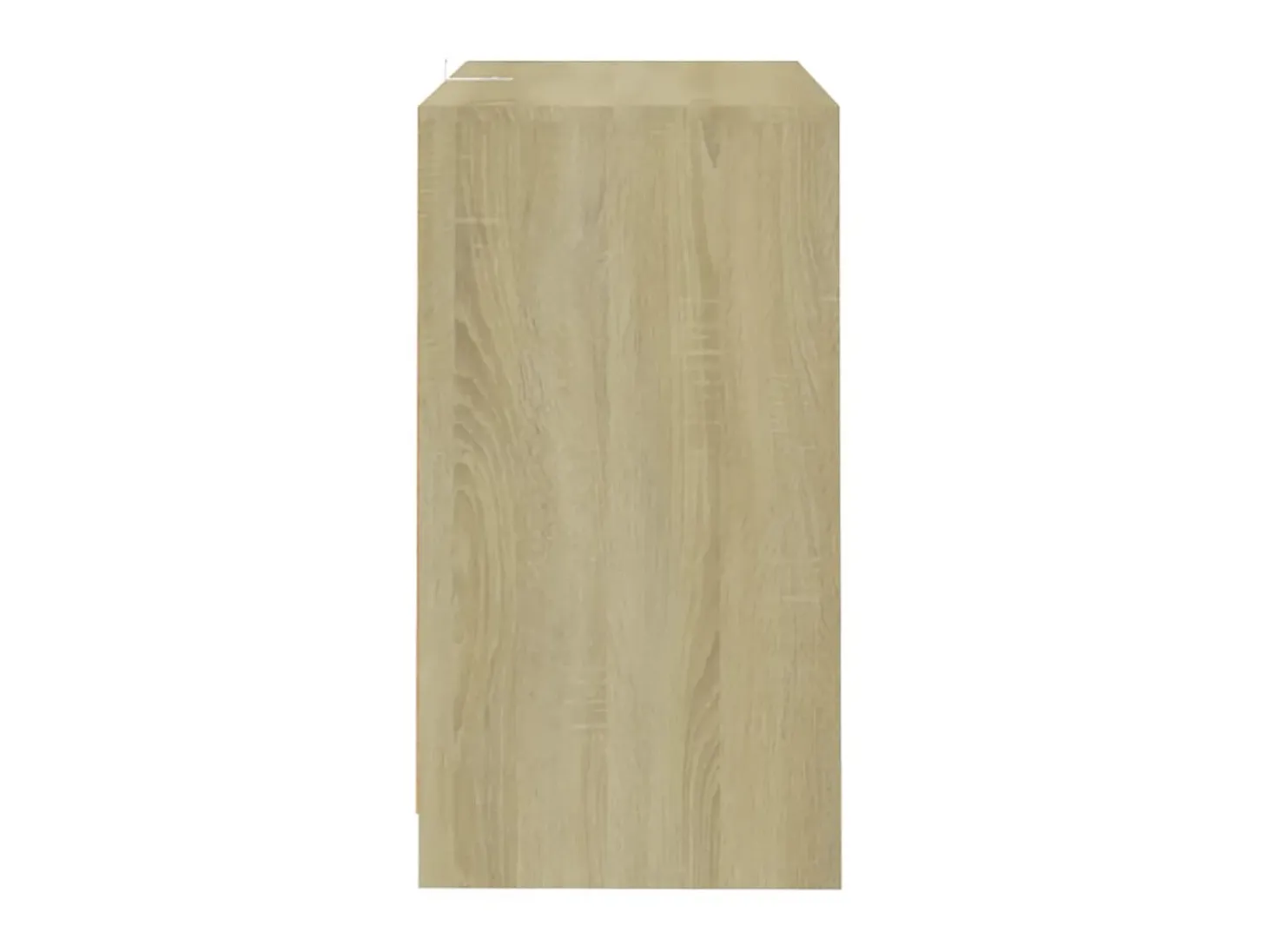 Aparador de madera contrachapada roble Sonoma 70x41x75 cm ES21556
