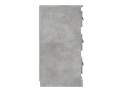 Aparador de madera contrachapada gris hormigón 70x35,5x67,5 cm ES22635