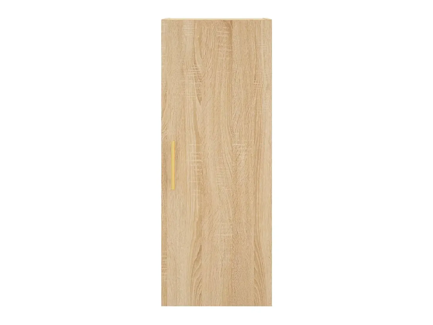 Aparador de madera contrachapada roble Sonoma 34,5x34x180 cm