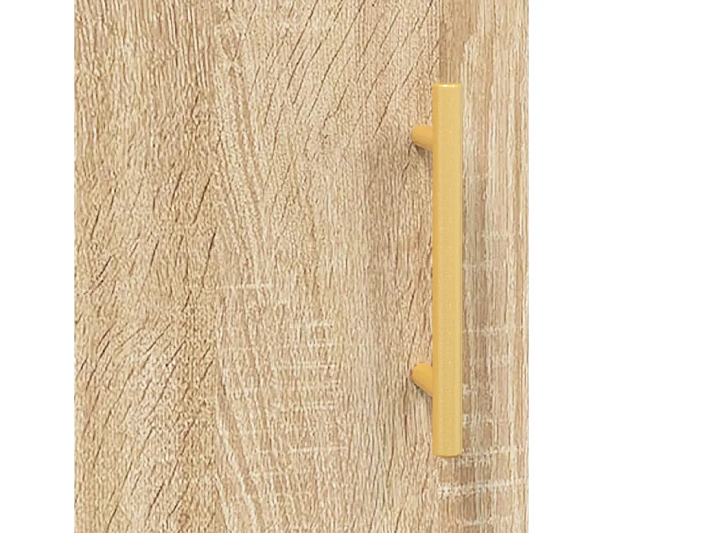 Aparador de madera contrachapada roble Sonoma 34,5x34x180 cm