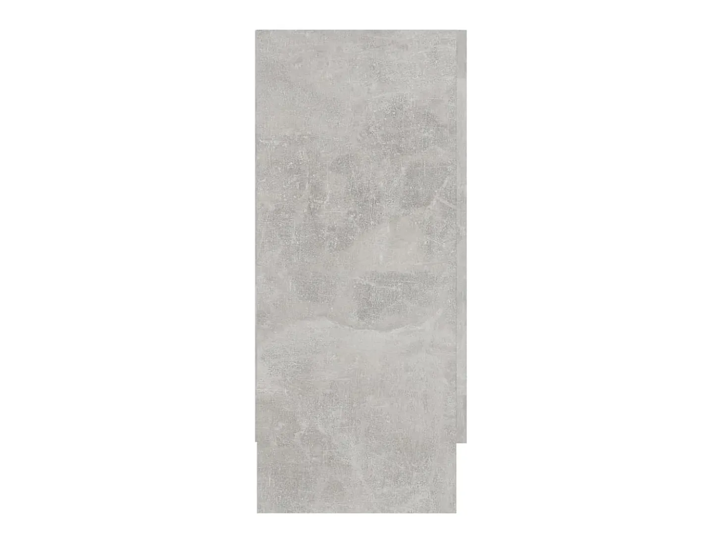 Aparador de madera contrachapada gris hormigón 120x30,5x70 cm