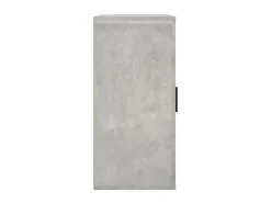 Aparador de madera contrachapada gris hormigón 40x33x70 cm ES59681