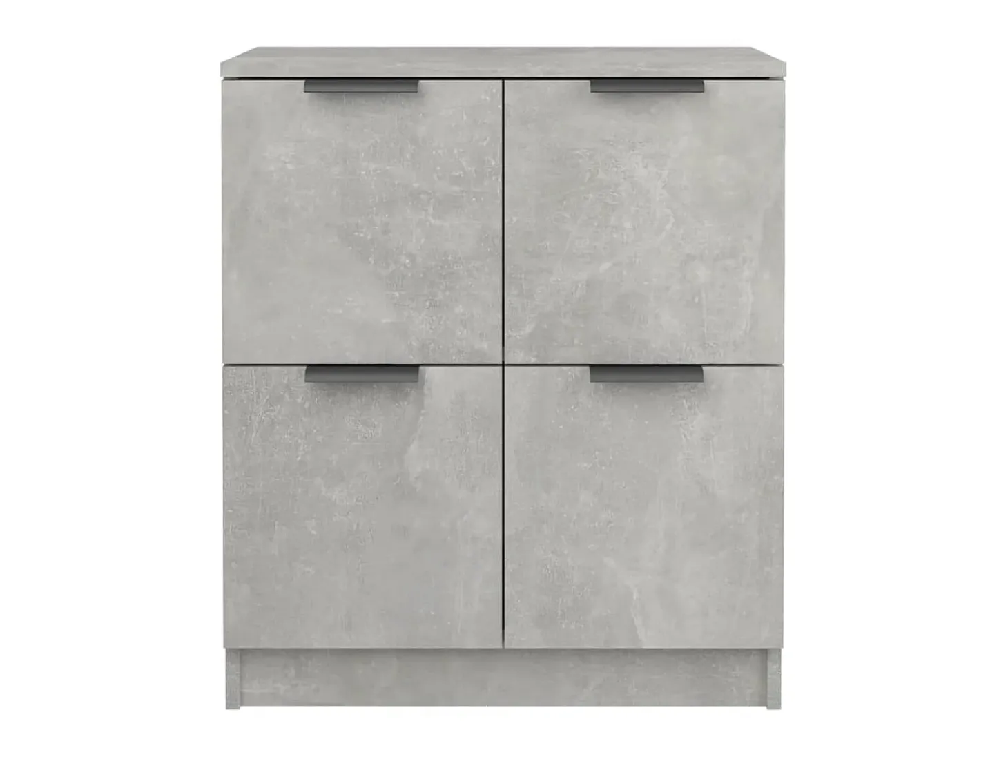 Aparador de madera contrachapada gris hormigón 60x30x70 cm ES38402