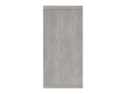 Aparador de madera contrachapada gris hormigón 60x30x70 cm ES11064