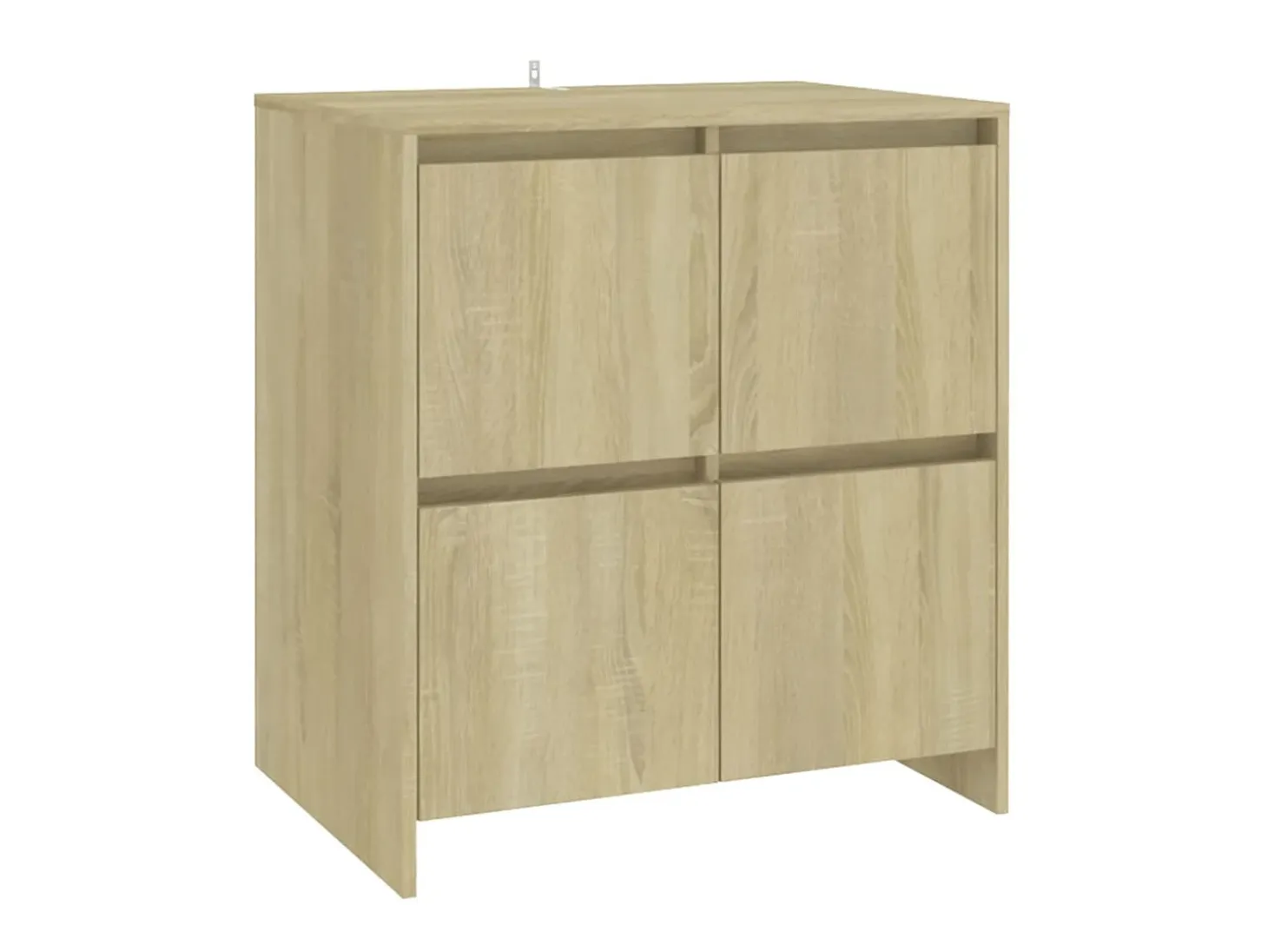 Aparador de madera contrachapada roble Sonoma 70x41x75 cm ES90232