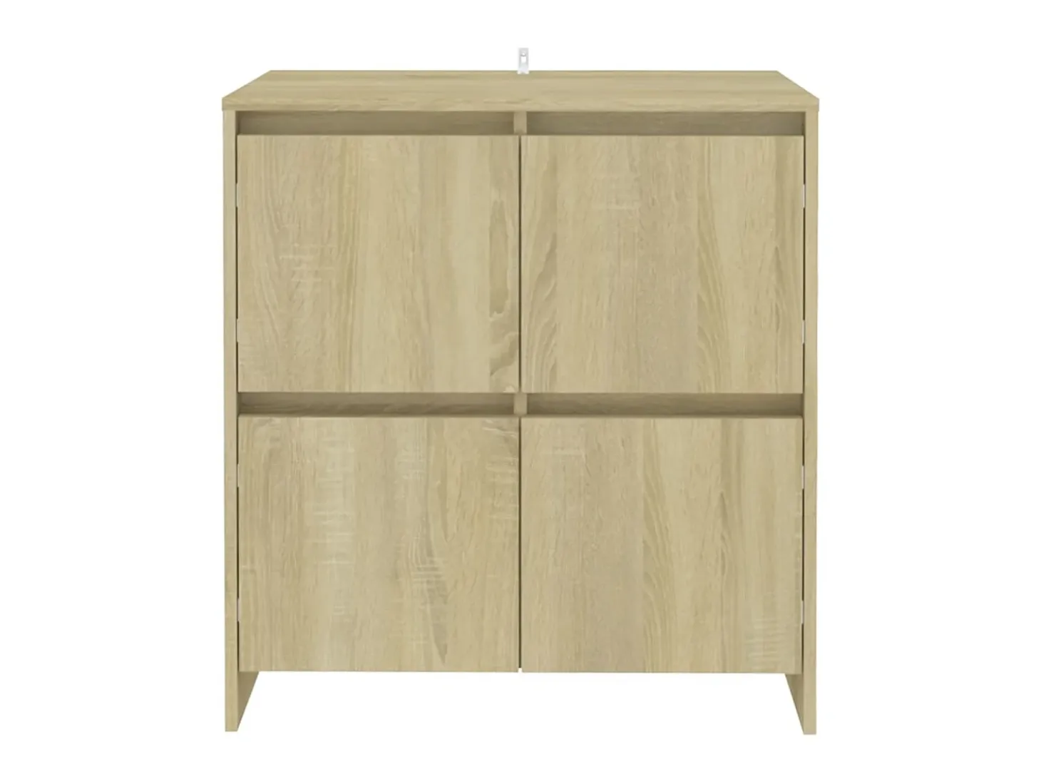 Aparador de madera contrachapada roble Sonoma 70x41x75 cm ES90232