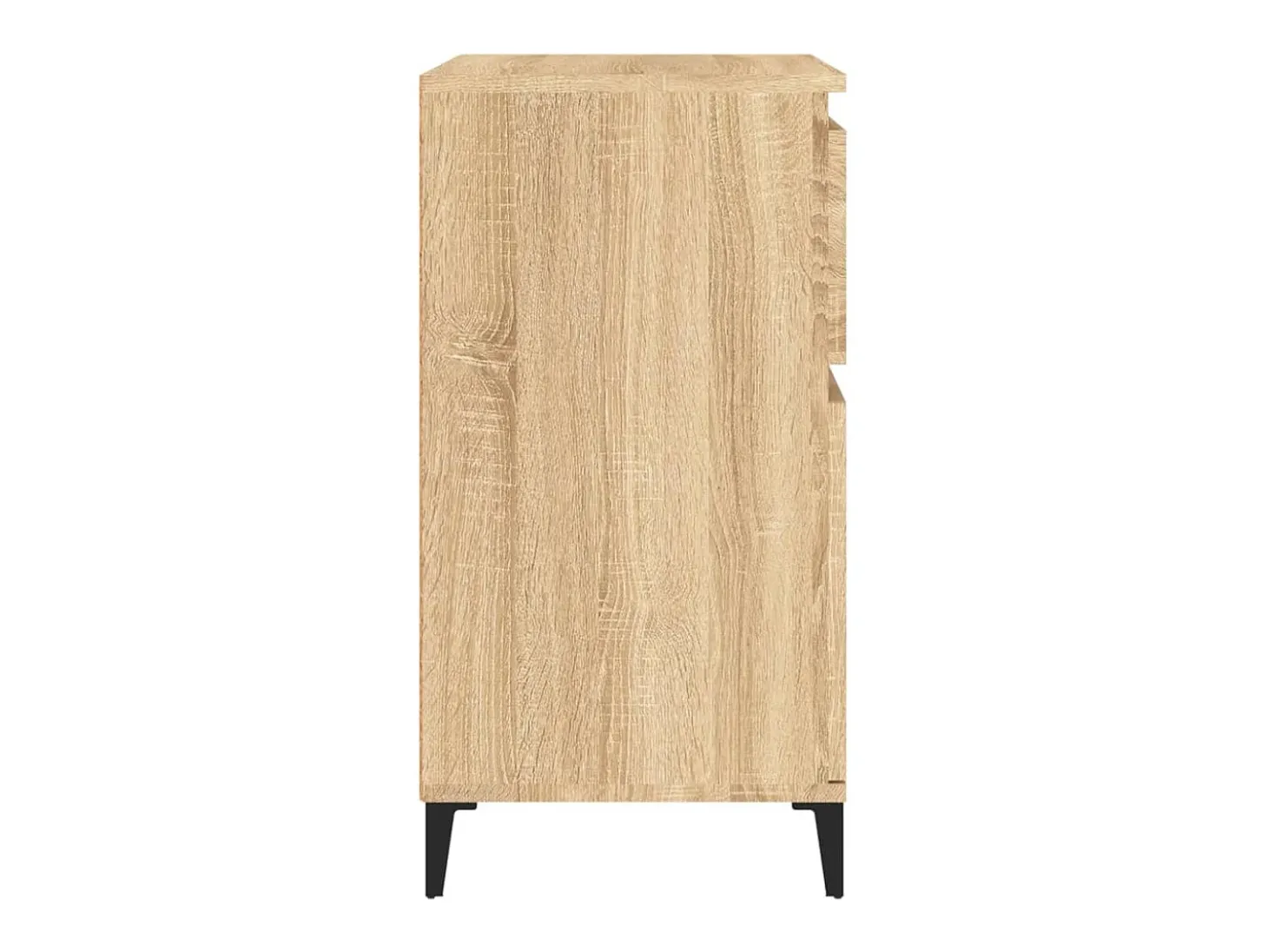 Aparador de madera contrachapada roble Sonoma 60x35x70 cm