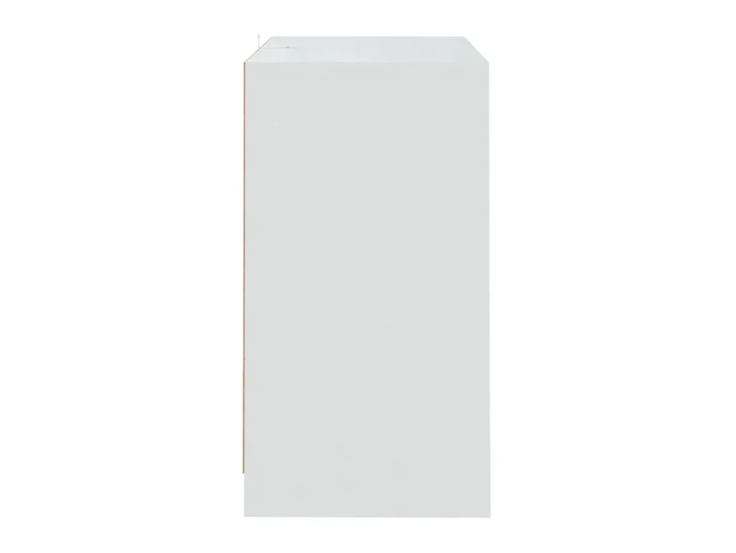 Aparador de madera contrachapada blanco 70x41x75 cm ES51494