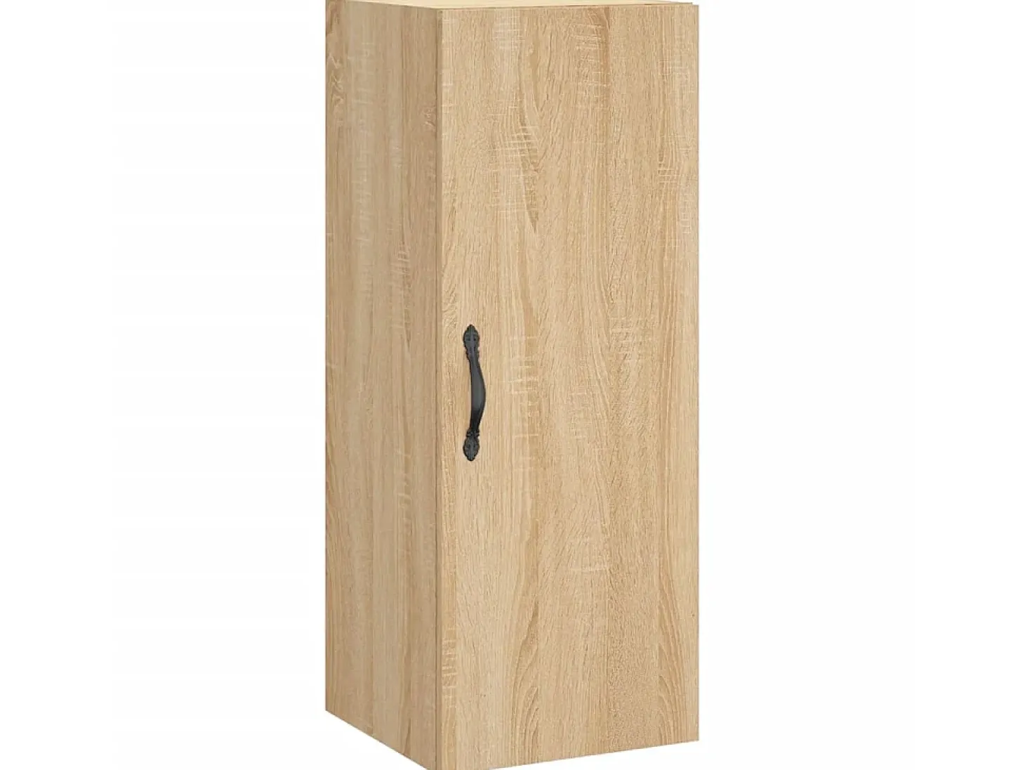Aparador de madera contrachapada roble Sonoma 34,5x34x180 cm ES66709
