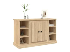 Aparador de madera contrachapada roble Sonoma 100x35,5x60 cm ES67197