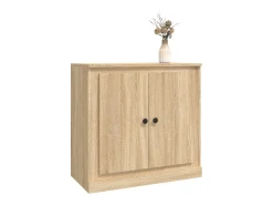 Aparador de madera contrachapada roble Sonoma 70x35,5x67,5 cm ES71584