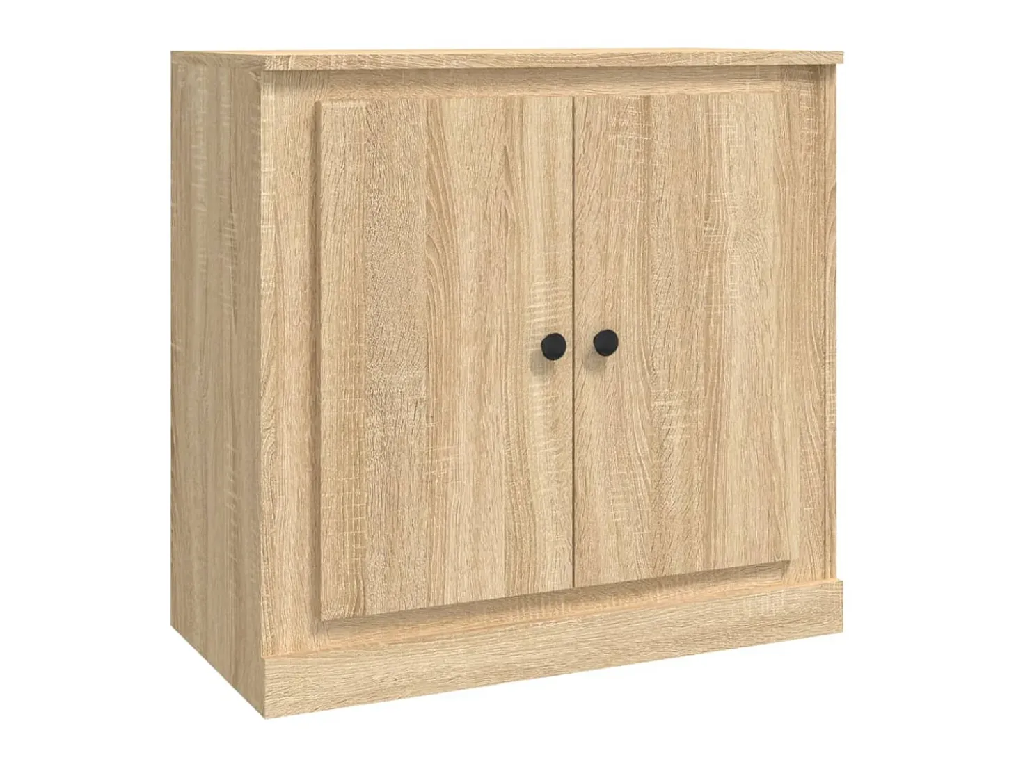 Aparador de madera contrachapada roble Sonoma 70x35,5x67,5 cm ES71584