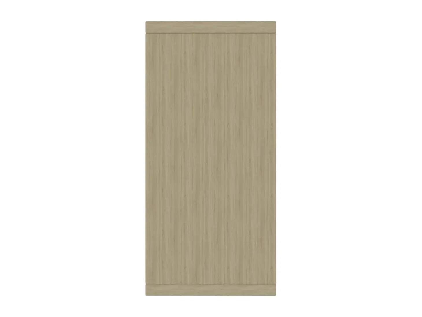 Aparador de madera contrachapada color roble Sonoma 60x30x70 cm ES74563