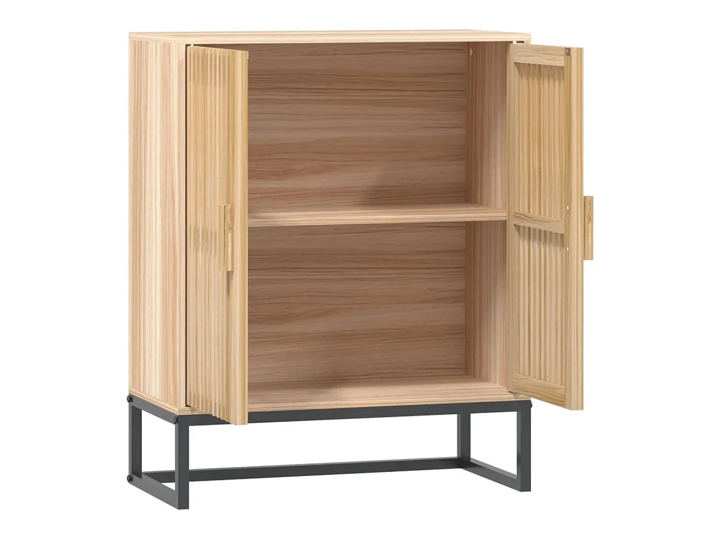 Aparador de madera contrachapada 60x30x75 cm