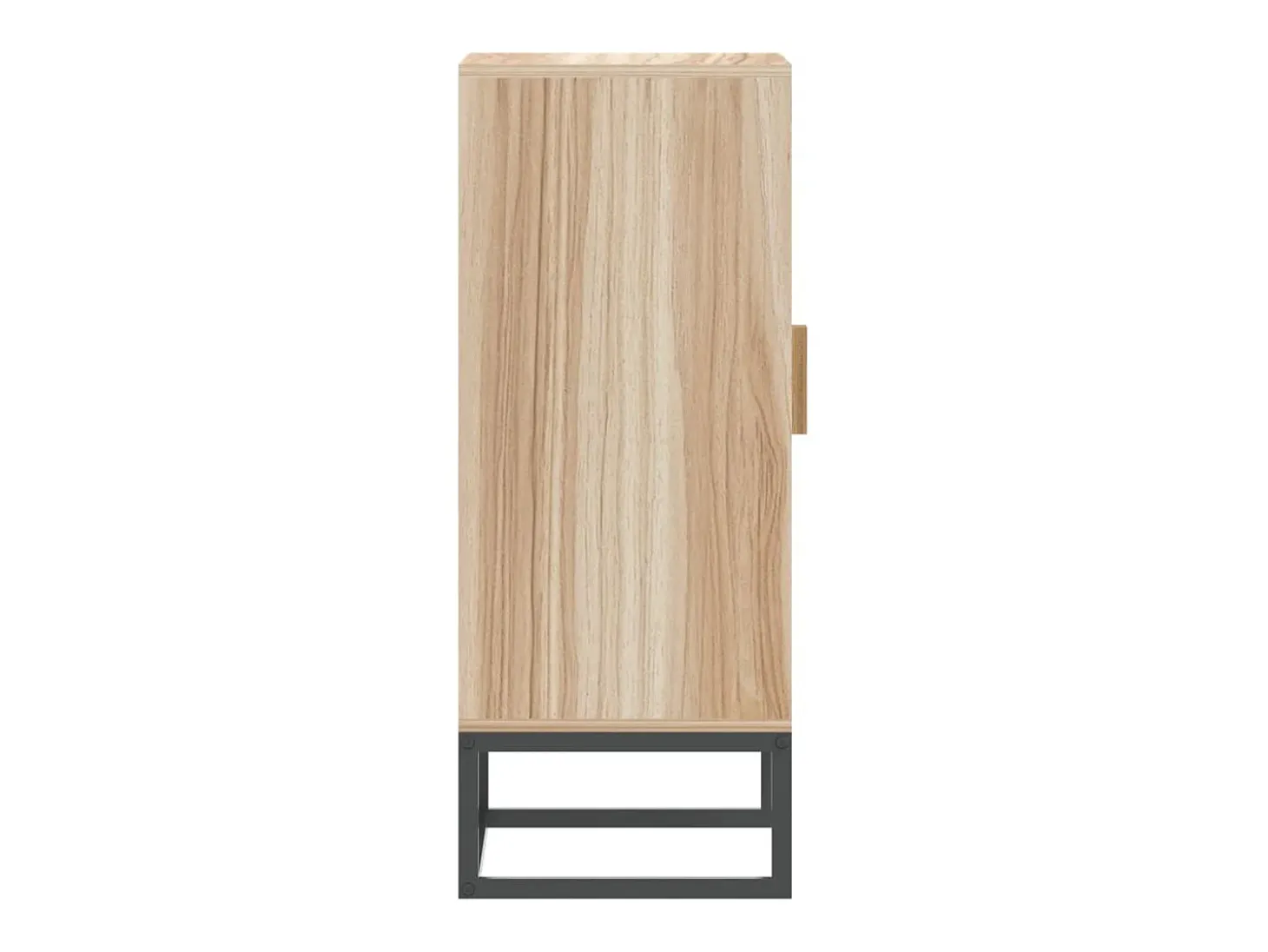 Aparador de madera contrachapada 60x30x75 cm