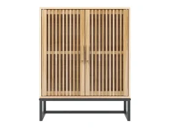 Aparador de madera contrachapada 60x30x75 cm