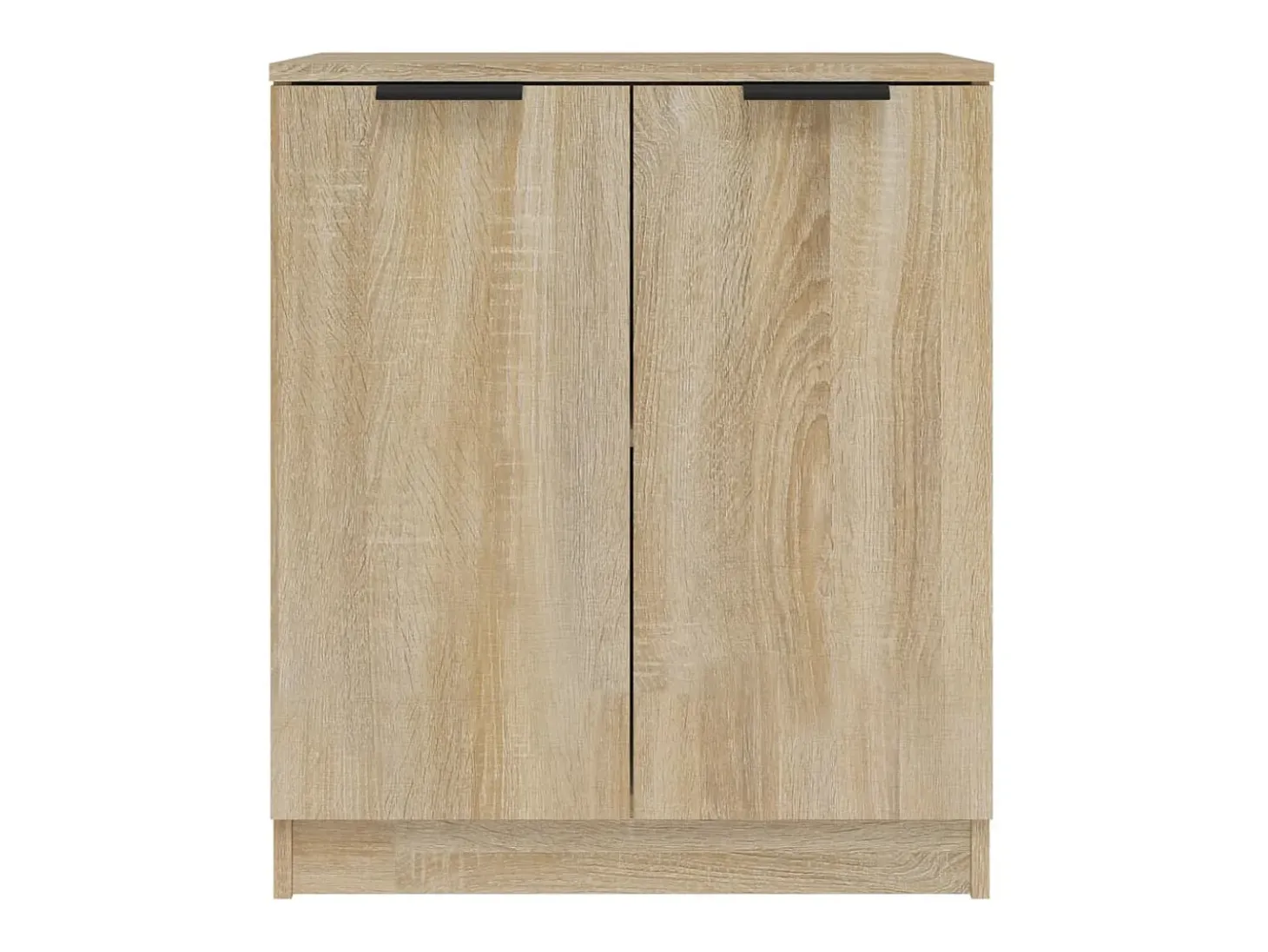 Aparador de madera contrachapada roble Sonoma 60x30x70 cm ES91903