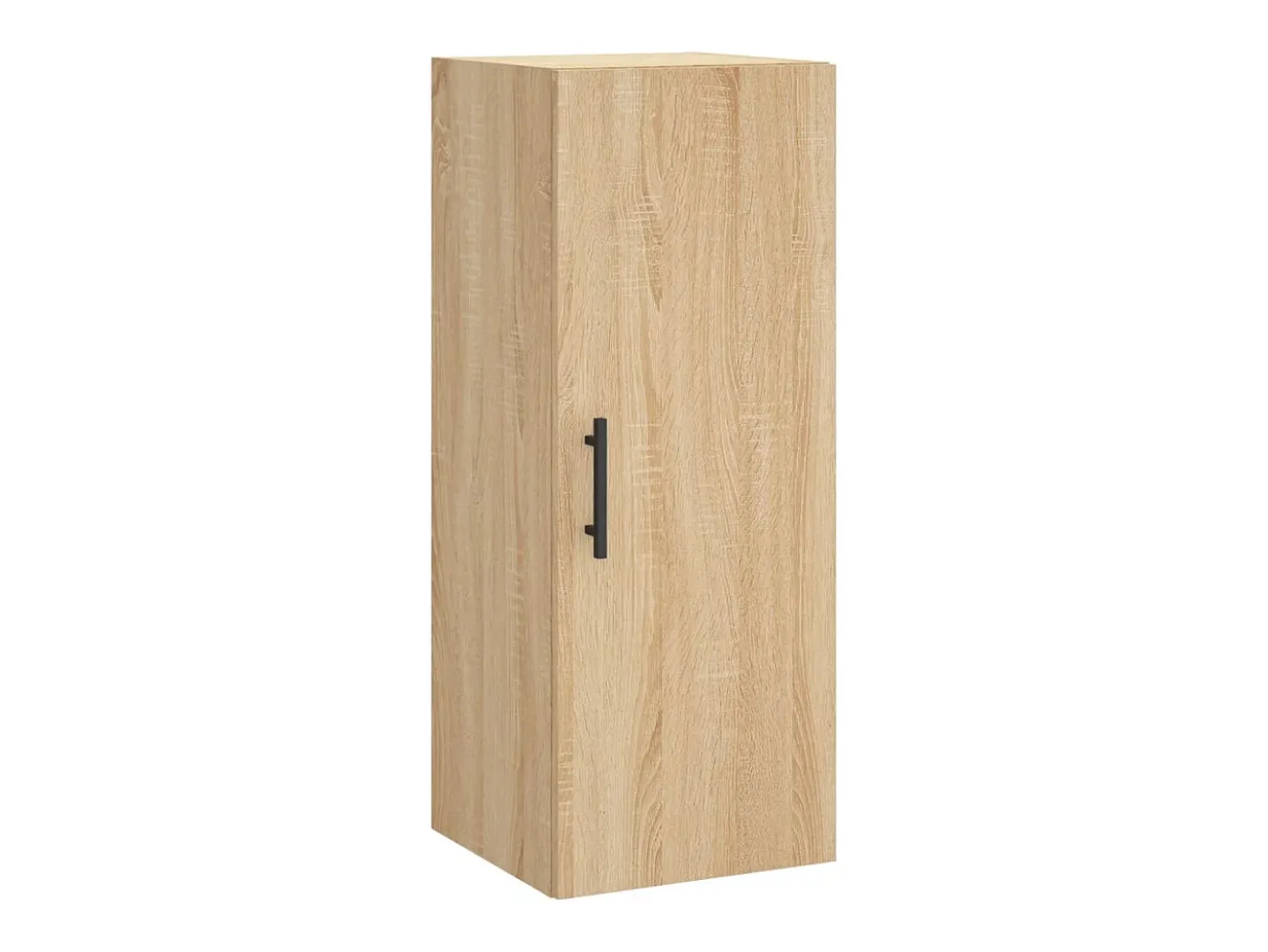 Aparador de madera contrachapada roble Sonoma 34,5x34x180 cm