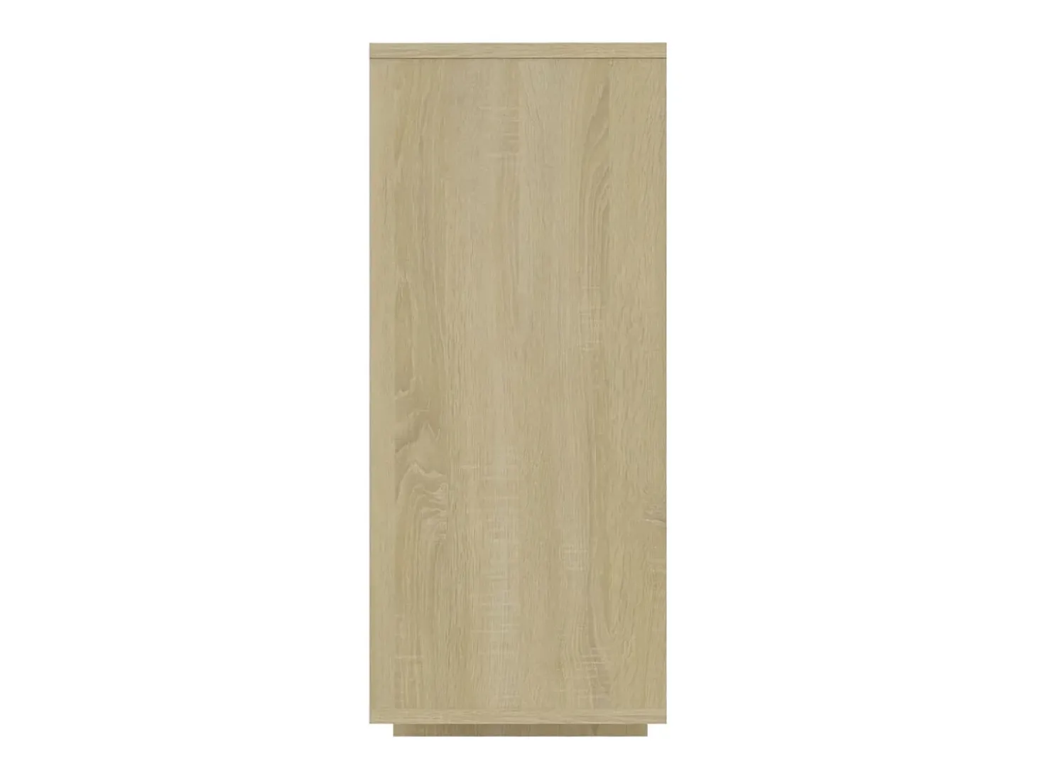 Aparador de madera contrachapada roble Sonoma 120x30x75 cm