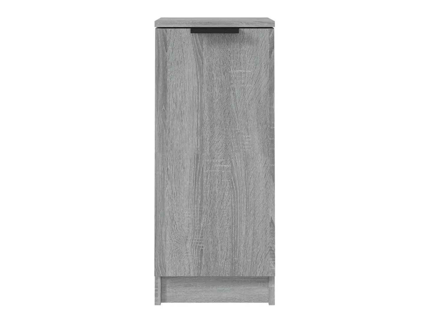 Aparador de madera contrachapada gris Sonoma 30x30x70 cm
