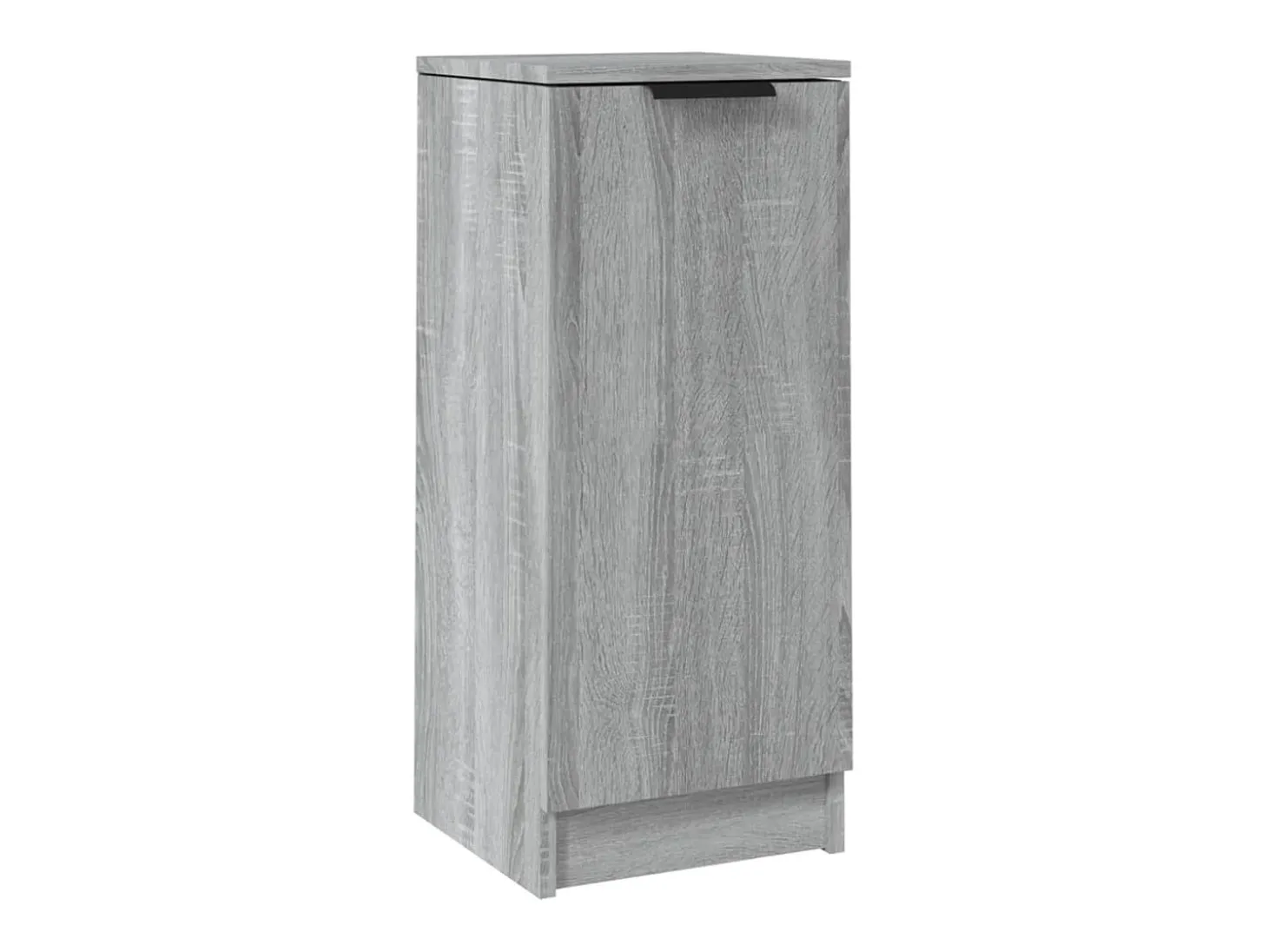 Aparador de madera contrachapada gris Sonoma 30x30x70 cm