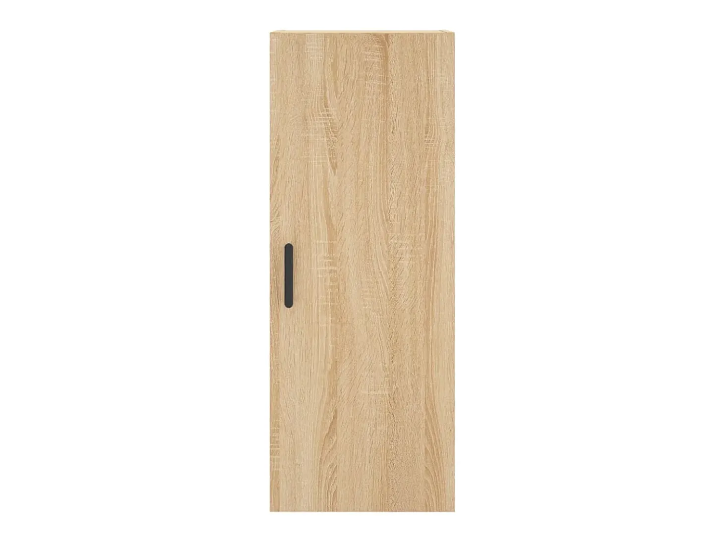 Aparador de madera contrachapada roble Sonoma 34,5x34x180 cm