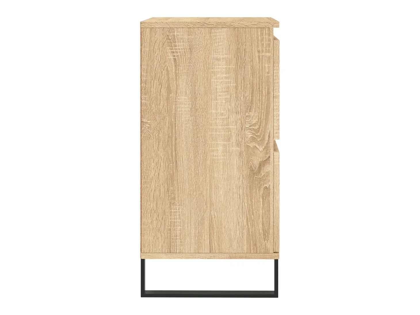 Aparador de madera contrachapada roble Sonoma 60x35x70 cm