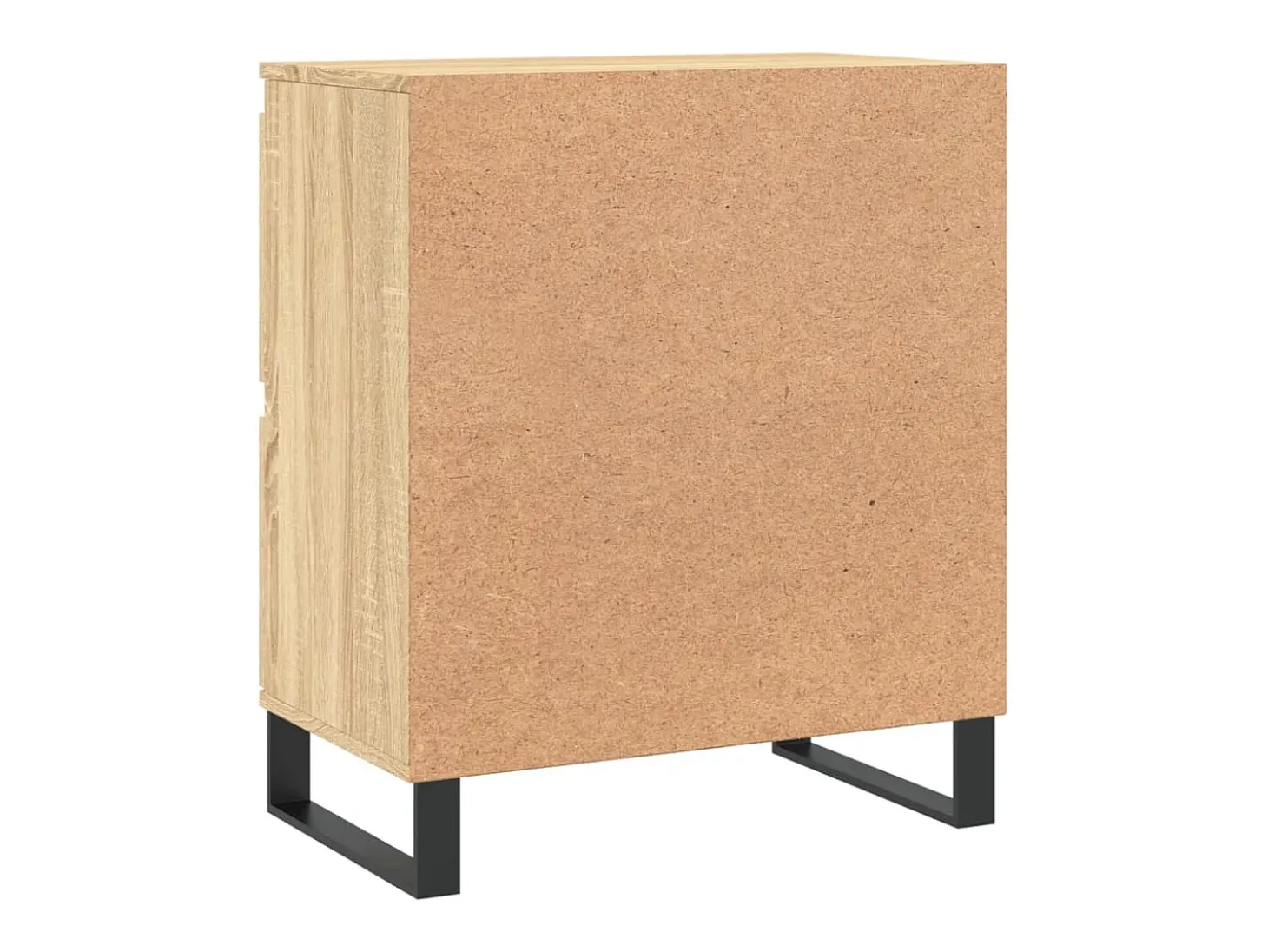 Aparador de madera contrachapada roble Sonoma 60x35x70 cm