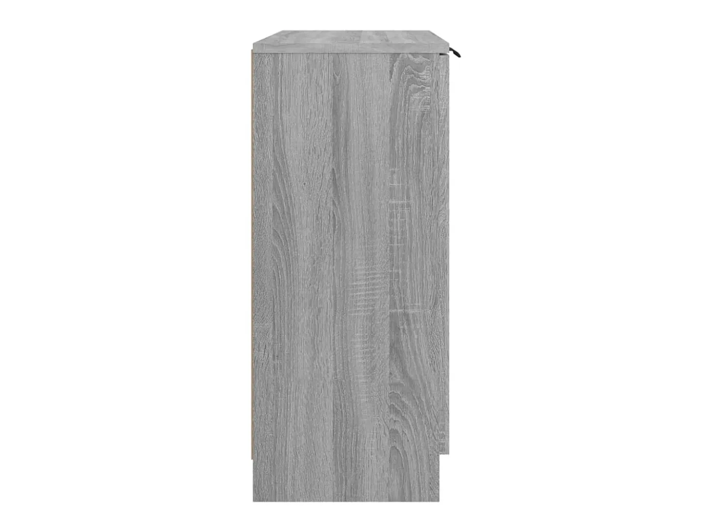 Aparador de madera contrachapada gris Sonoma 60x30x70 cm ES34783
