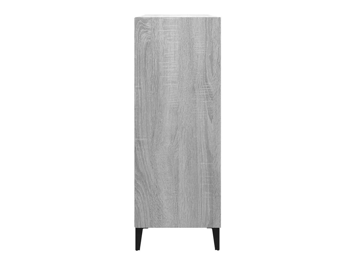 Aparador de madera contrachapada gris Sonoma 69,5x32,5x90 cm ES88374