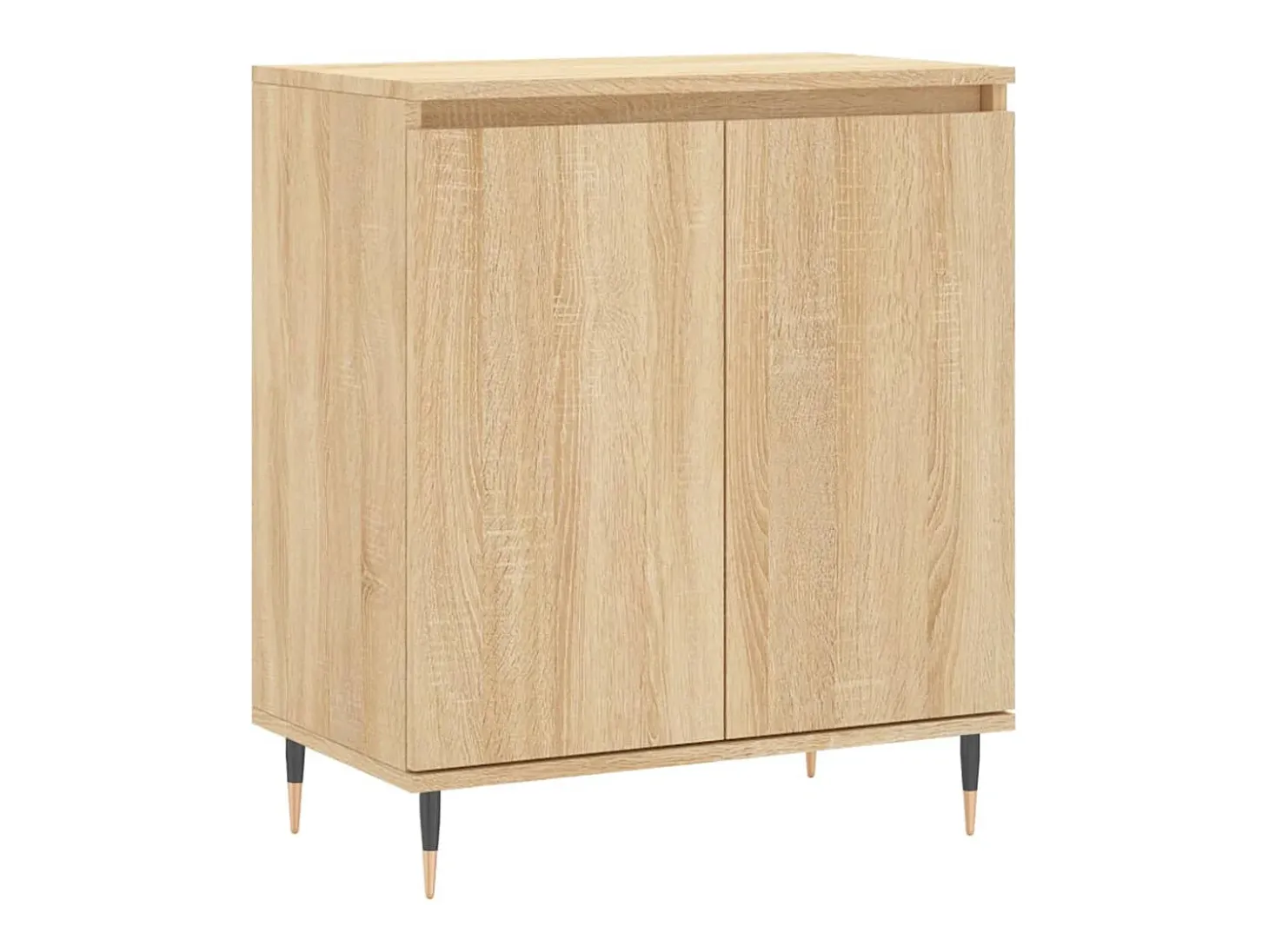 Aparador de madera contrachapada roble Sonoma 60x35x70 cm