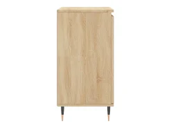 Aparador de madera contrachapada roble Sonoma 60x35x70 cm