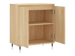 Aparador de madera contrachapada roble Sonoma 60x35x70 cm