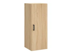 Aparador de madera contrachapada roble Sonoma 34,5x34x180 cm