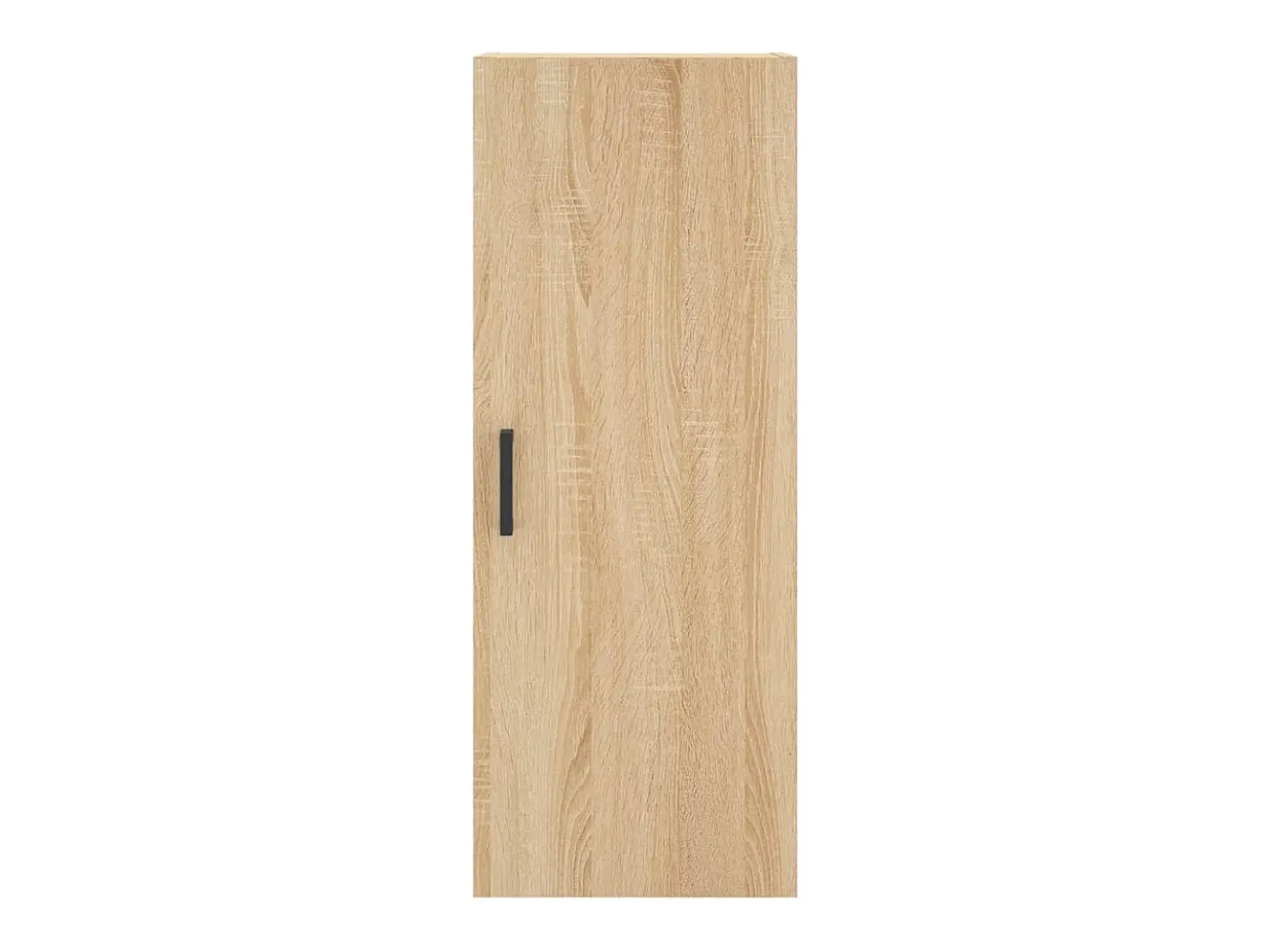 Aparador de madera contrachapada roble Sonoma 34,5x34x180 cm