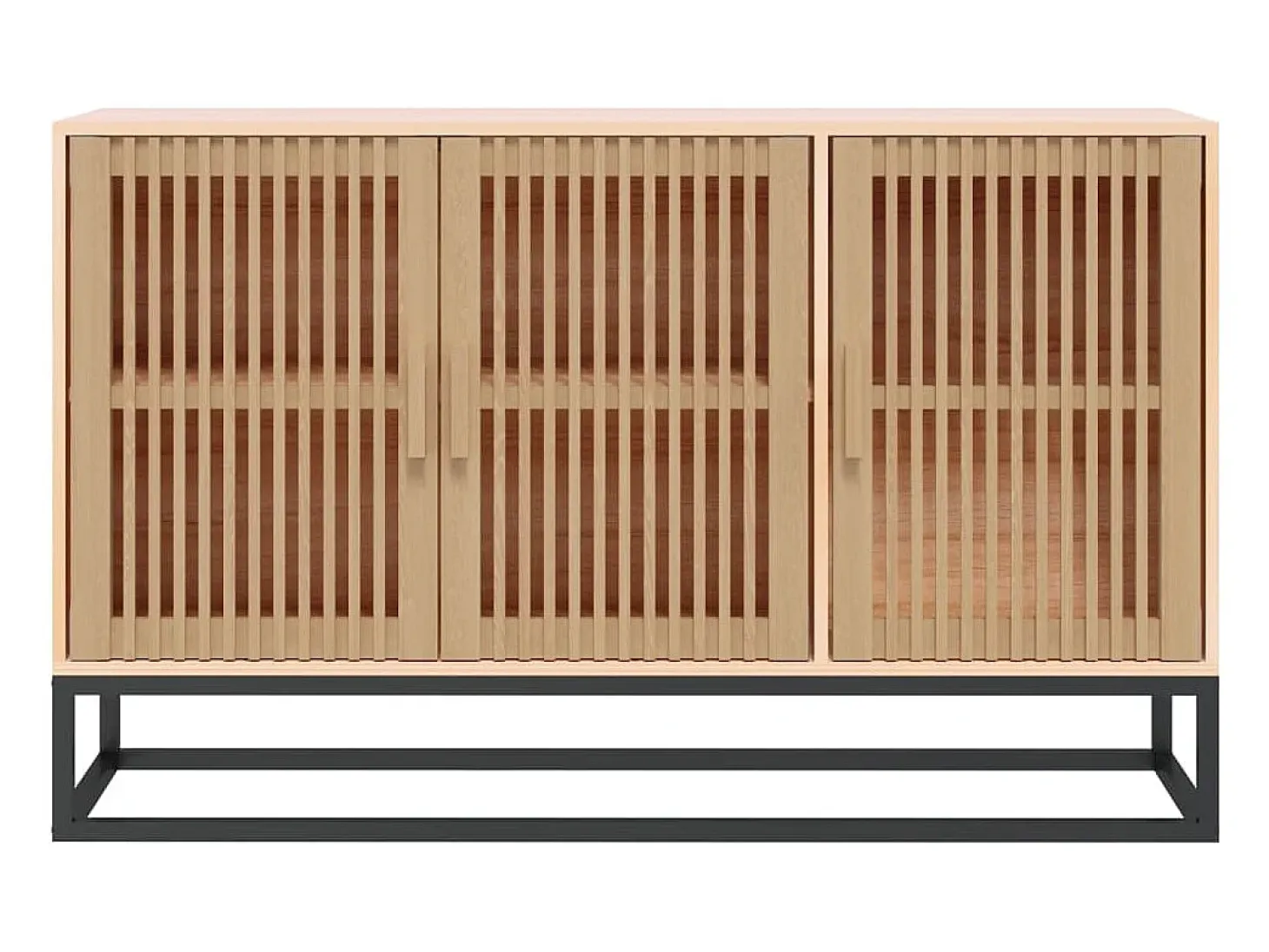 Aparador de madera contrachapada 105x30x65 cm