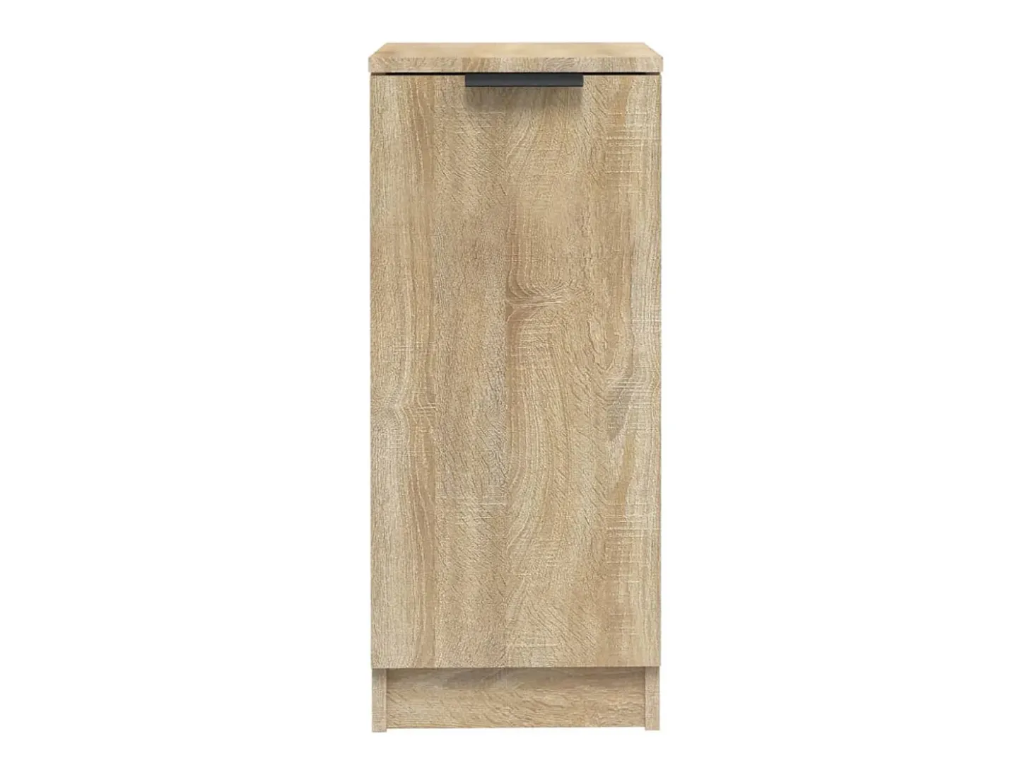 Aparador de madera contrachapada roble Sonoma 30x30x70 cm