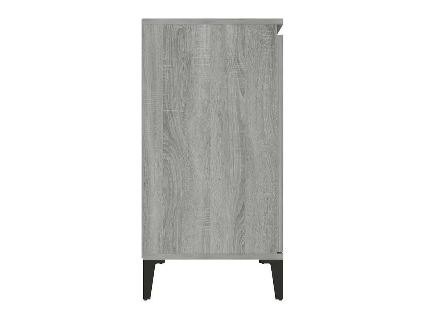 Aparador de madera contrachapada gris Sonoma 102x35x70 cm