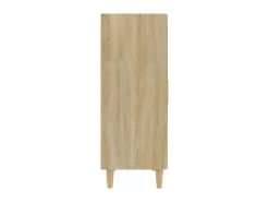 Aparador de madera contrachapada roble Sonoma 70x34x90 cm ES25040