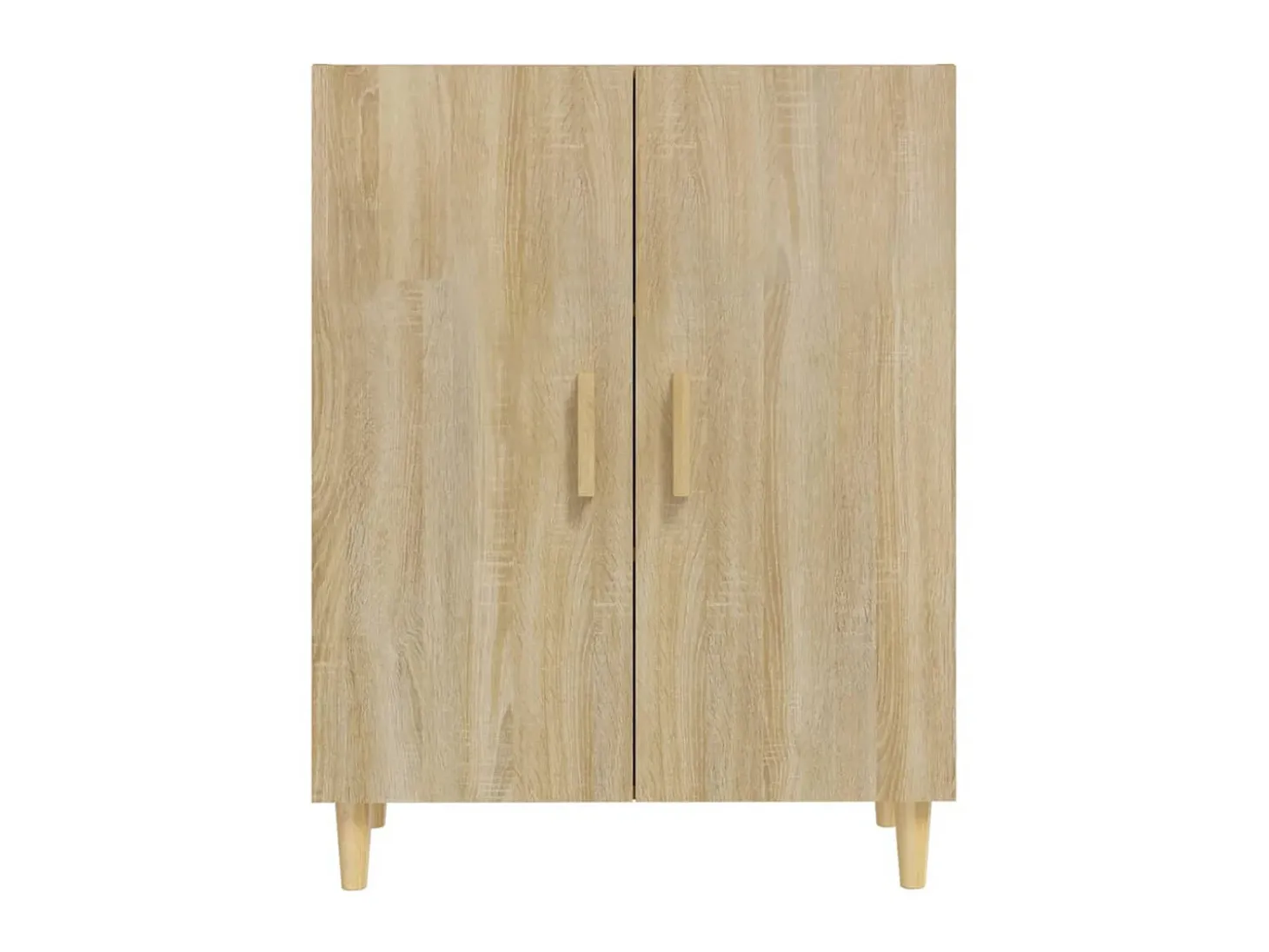 Aparador de madera contrachapada roble Sonoma 70x34x90 cm ES25040